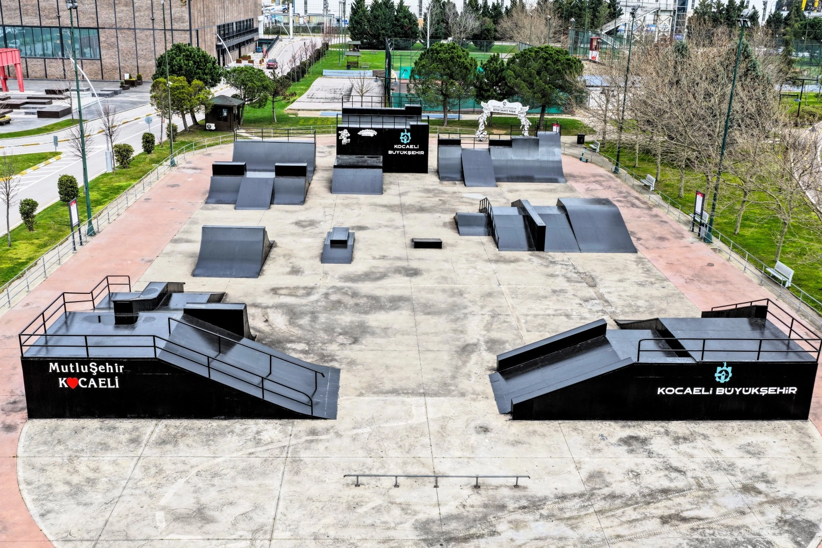 Kocaeli Sekapark’ta Skate Park yenilendi 