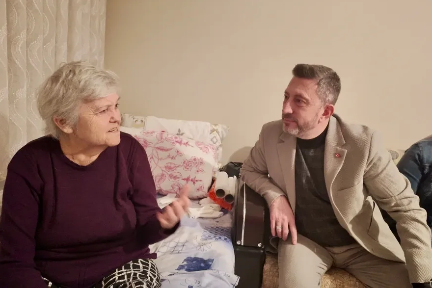 Bozüyük'te AK Parti'den vefa ziyaretleri 