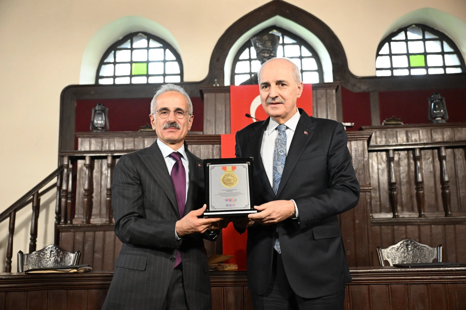 Trabzonlulardan TBMM Başkanı Kurtulmuş'a tarihi teşekkür 