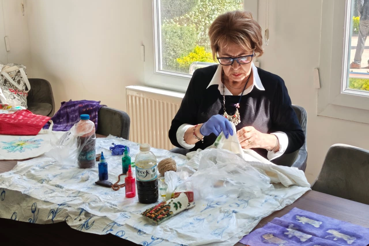 Batik sanatı Maltepe’de canlanıyor 