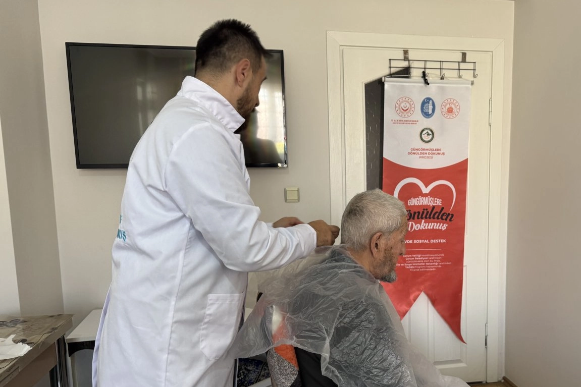 Çorum'da gönüllere dokunan proje 