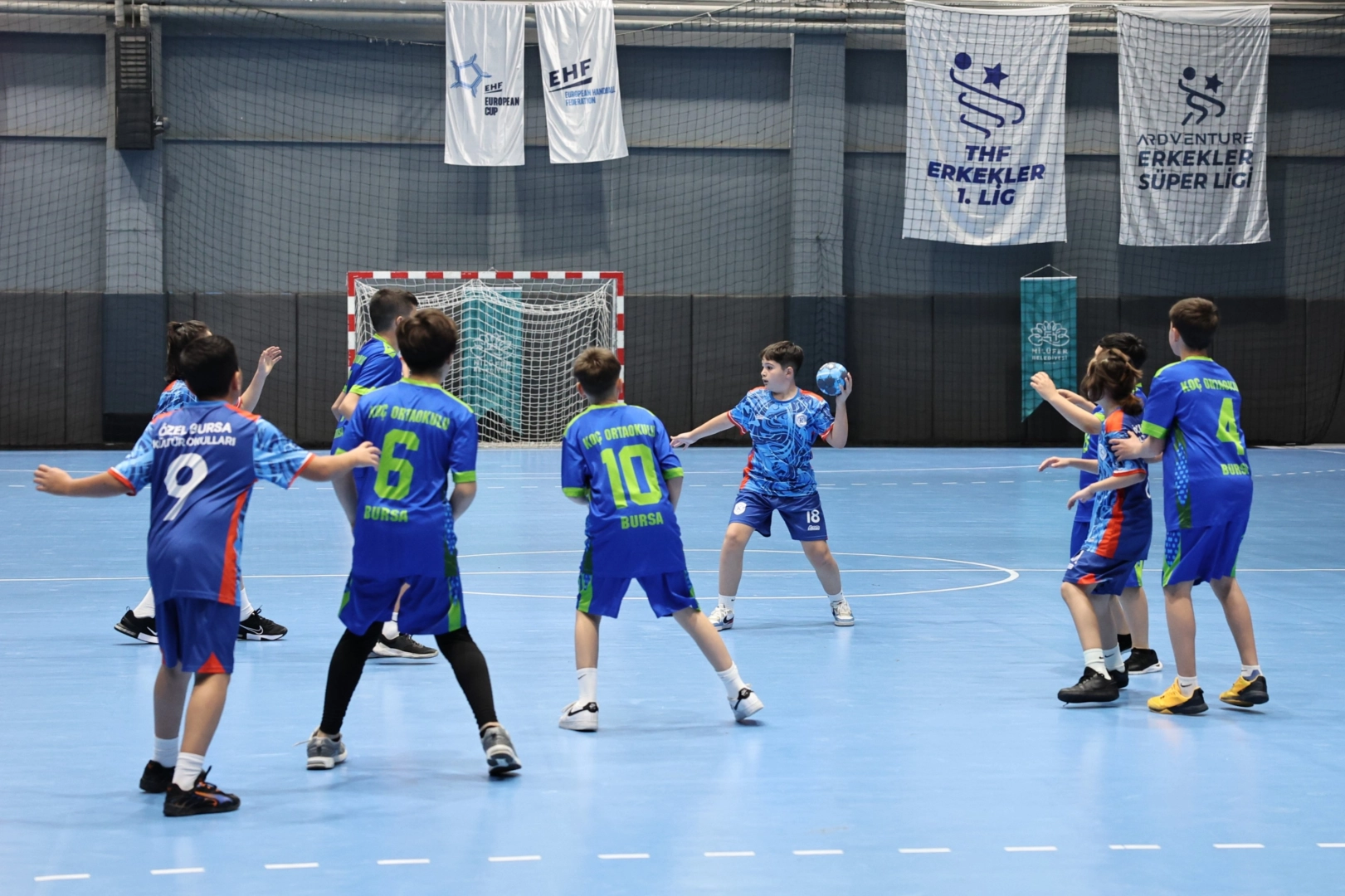 Bursa Nilüfer’i spor heyecanı sardı 