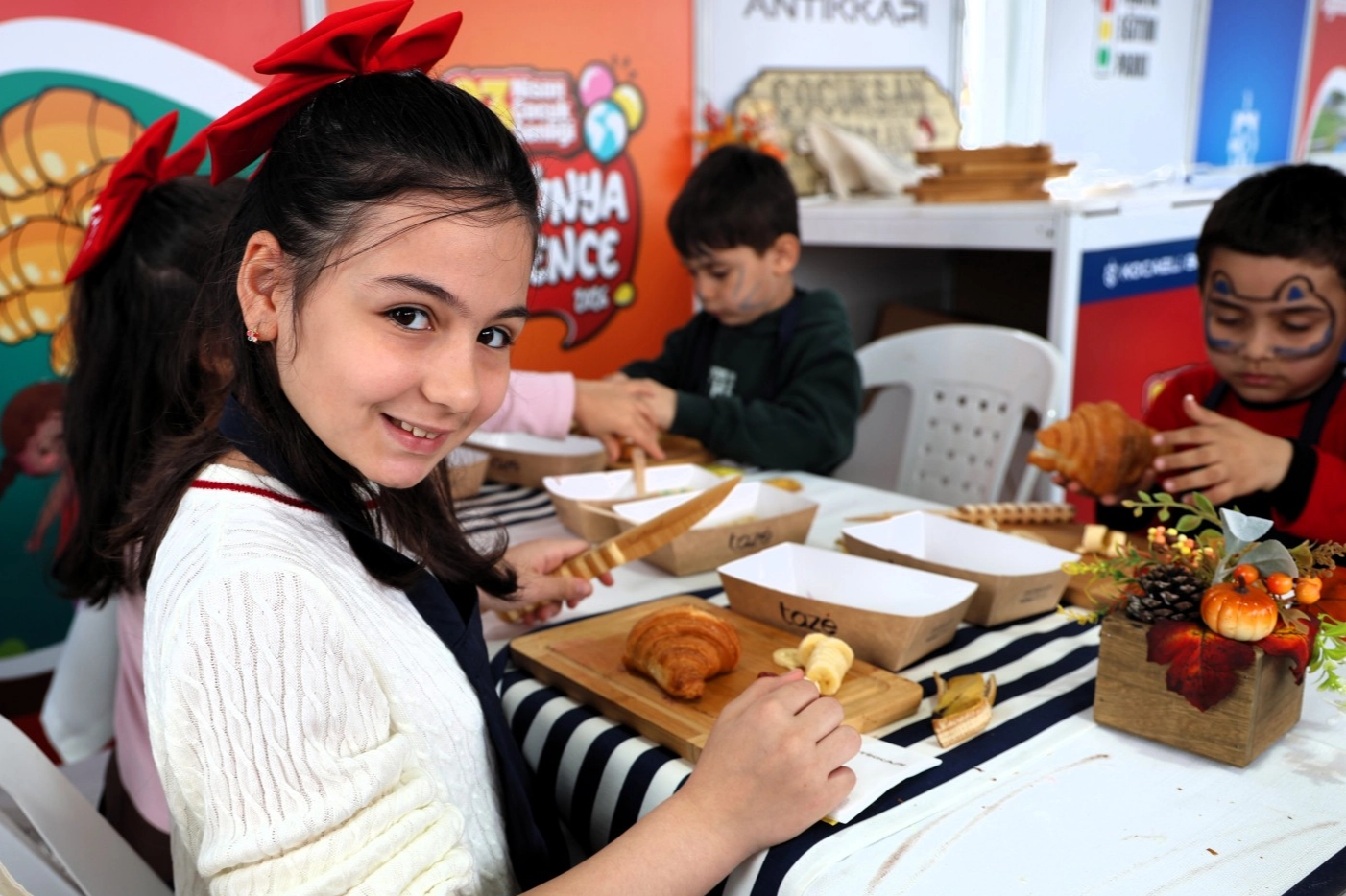 Kruvasan süsleme atölyesi ilgi görüyor 