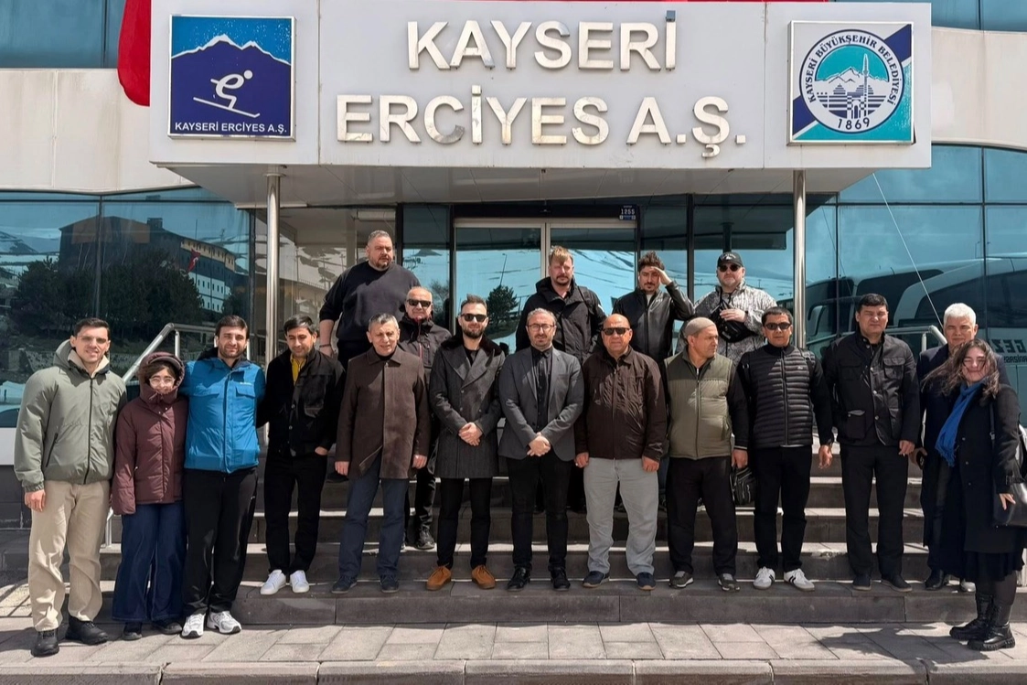 Rusya ve Türkmenistanlı iş insanlarına Erciyes sunumu 