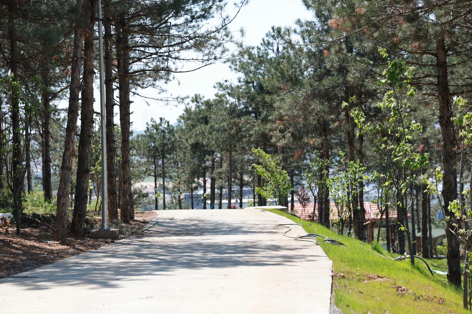 Pelitli Bayraktepe Mesire Alanı’nda çalışmalar tam gaz 