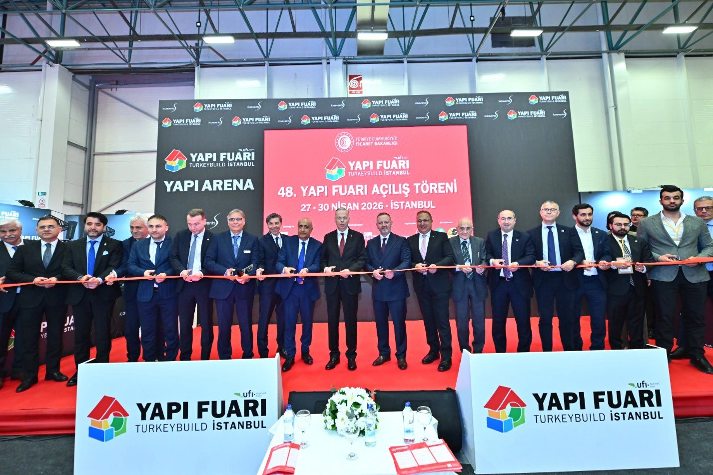 48. Yapı Fuarı İstanbul açıldı 
