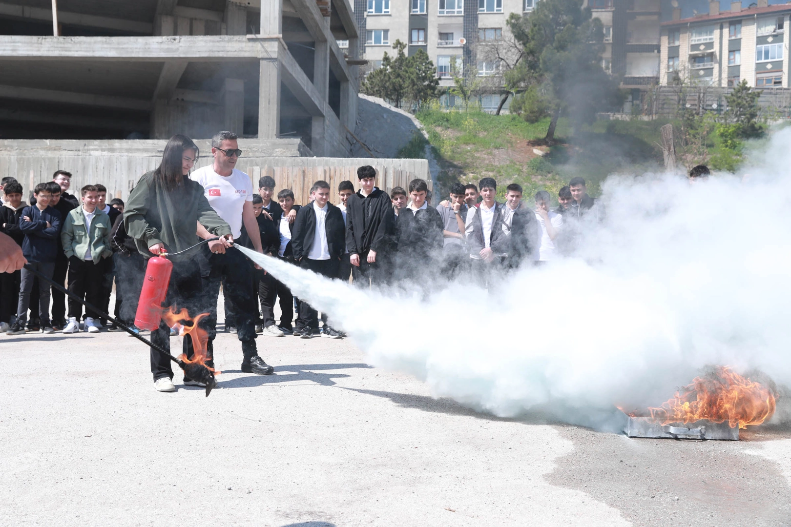 Ankara Keçiören'de gençlere afet bilinci 