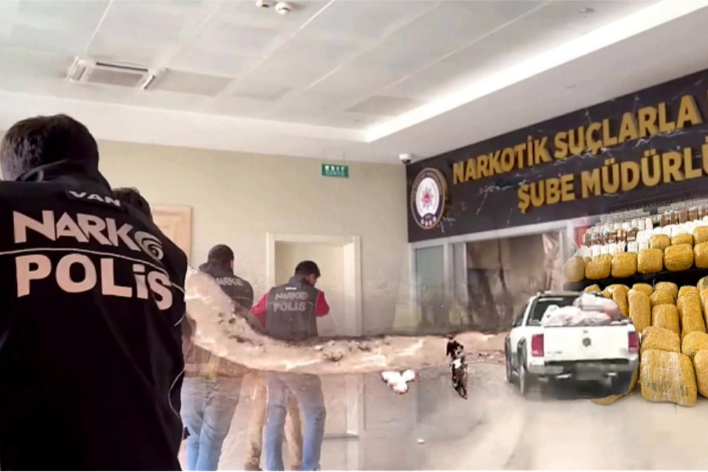 Van’da 240 kilo uyuşturucu ele geçirildi! 