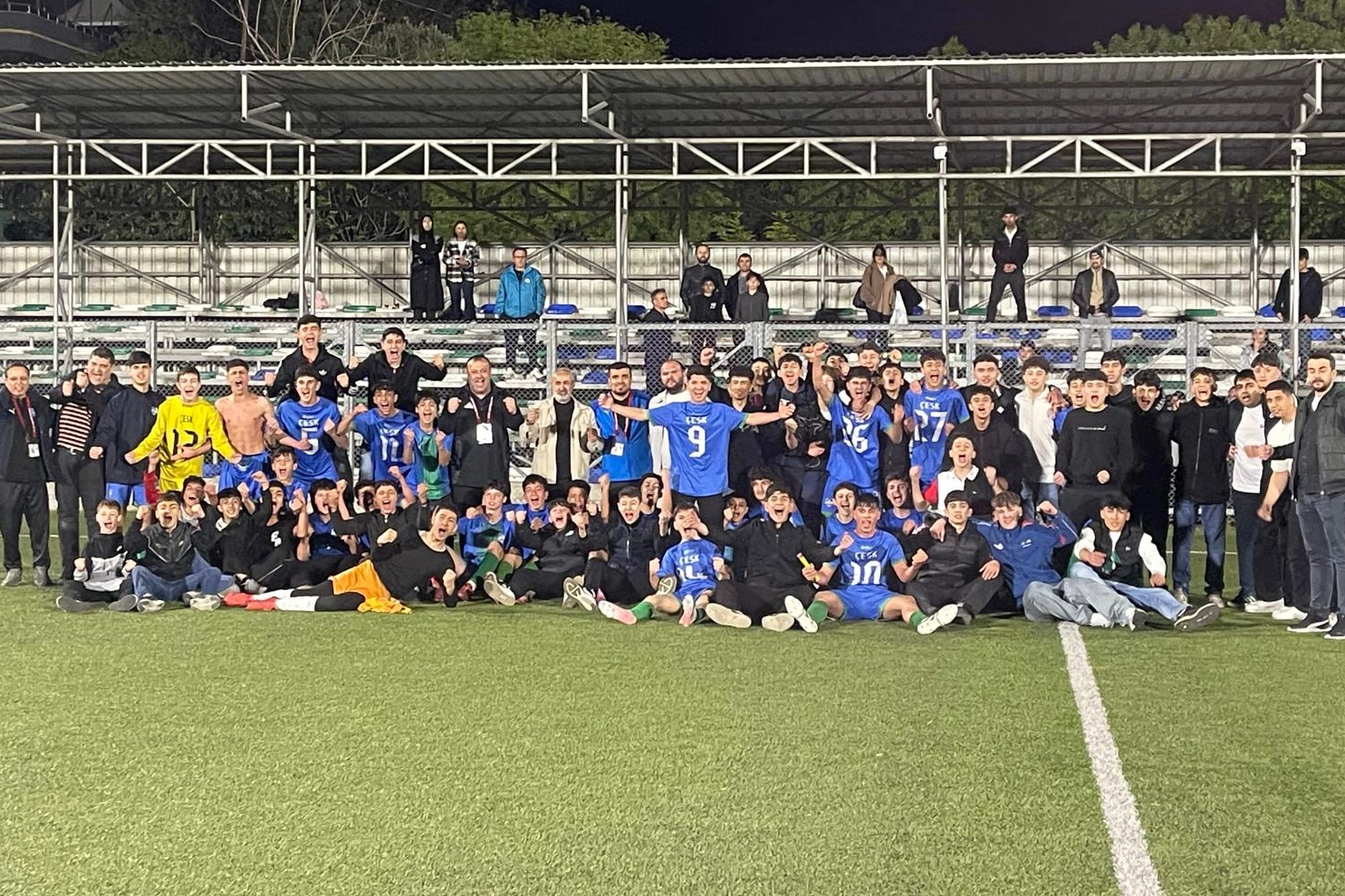 Çayırovalı genç futbolcular Türkiye Şampiyonası yolunda 