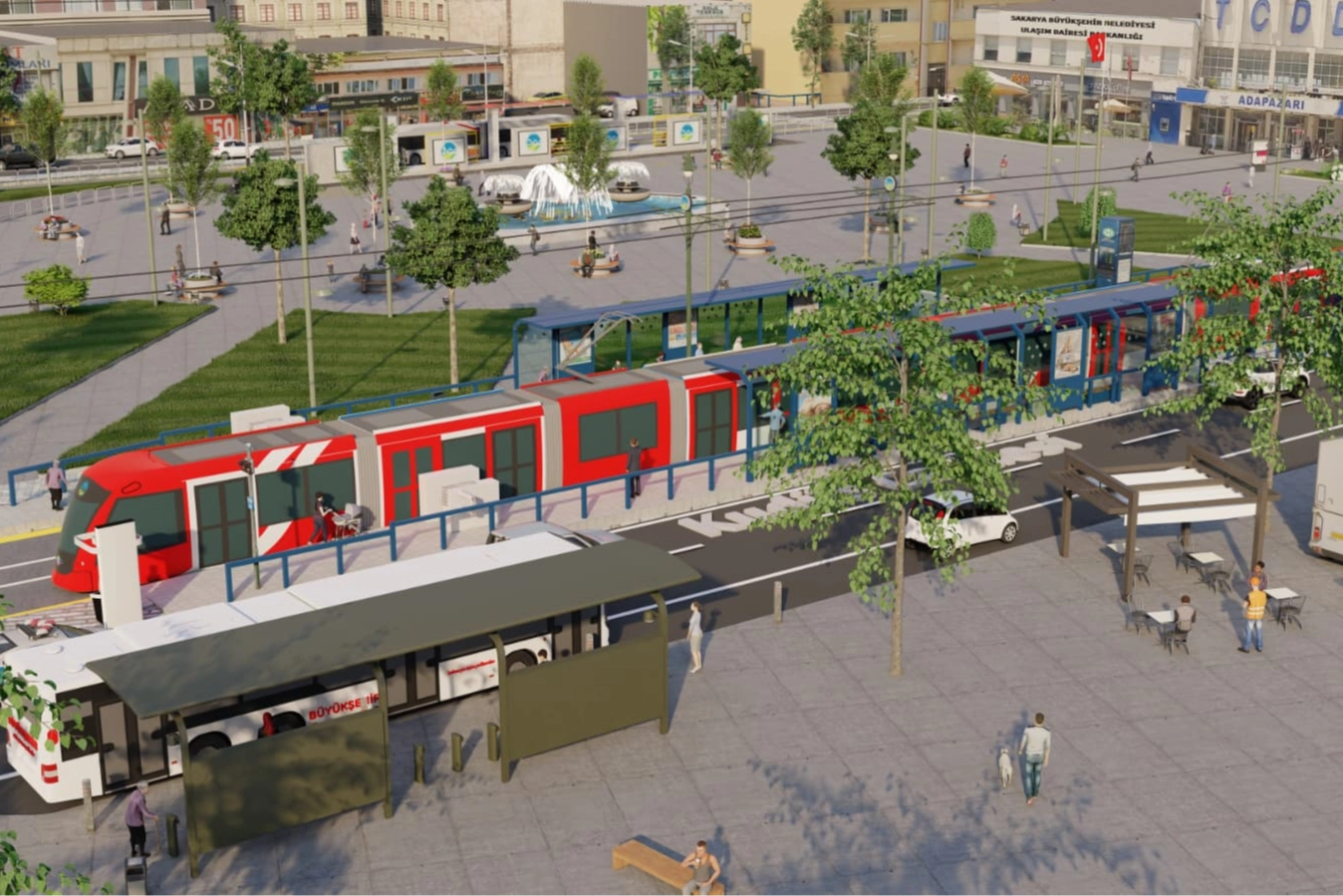 Sakarya tramvay projesi şehrede değer katacak 