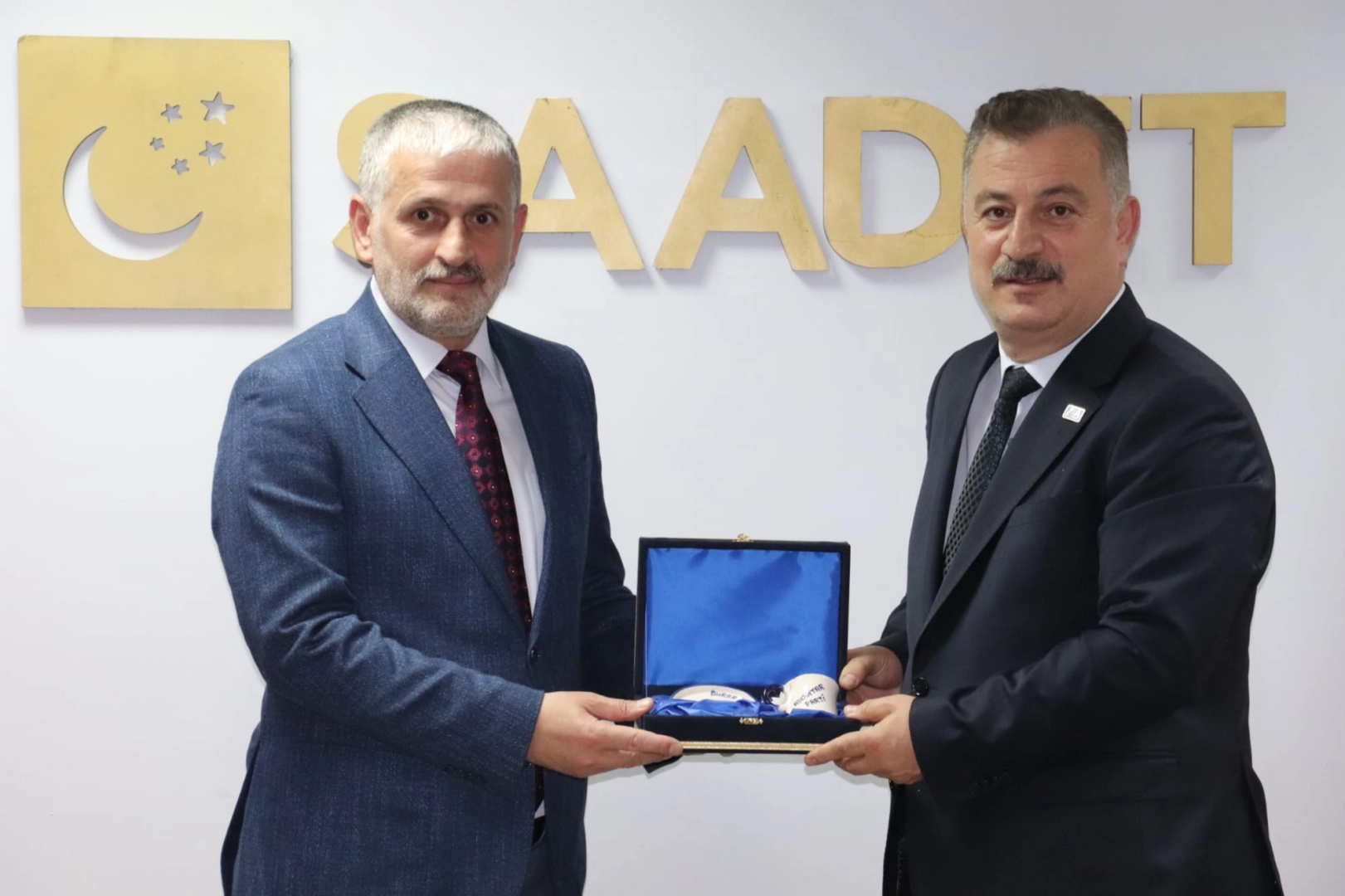 Anahtar Parti'den Saadet Partisi'ne ziyaret 