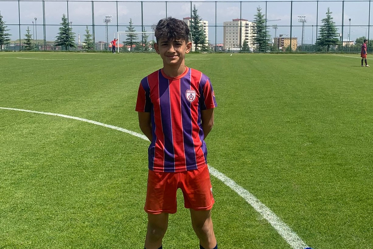 Yeşil Artvinsporlu Miraç, U14 Millilerin İspanya kadrosunda 