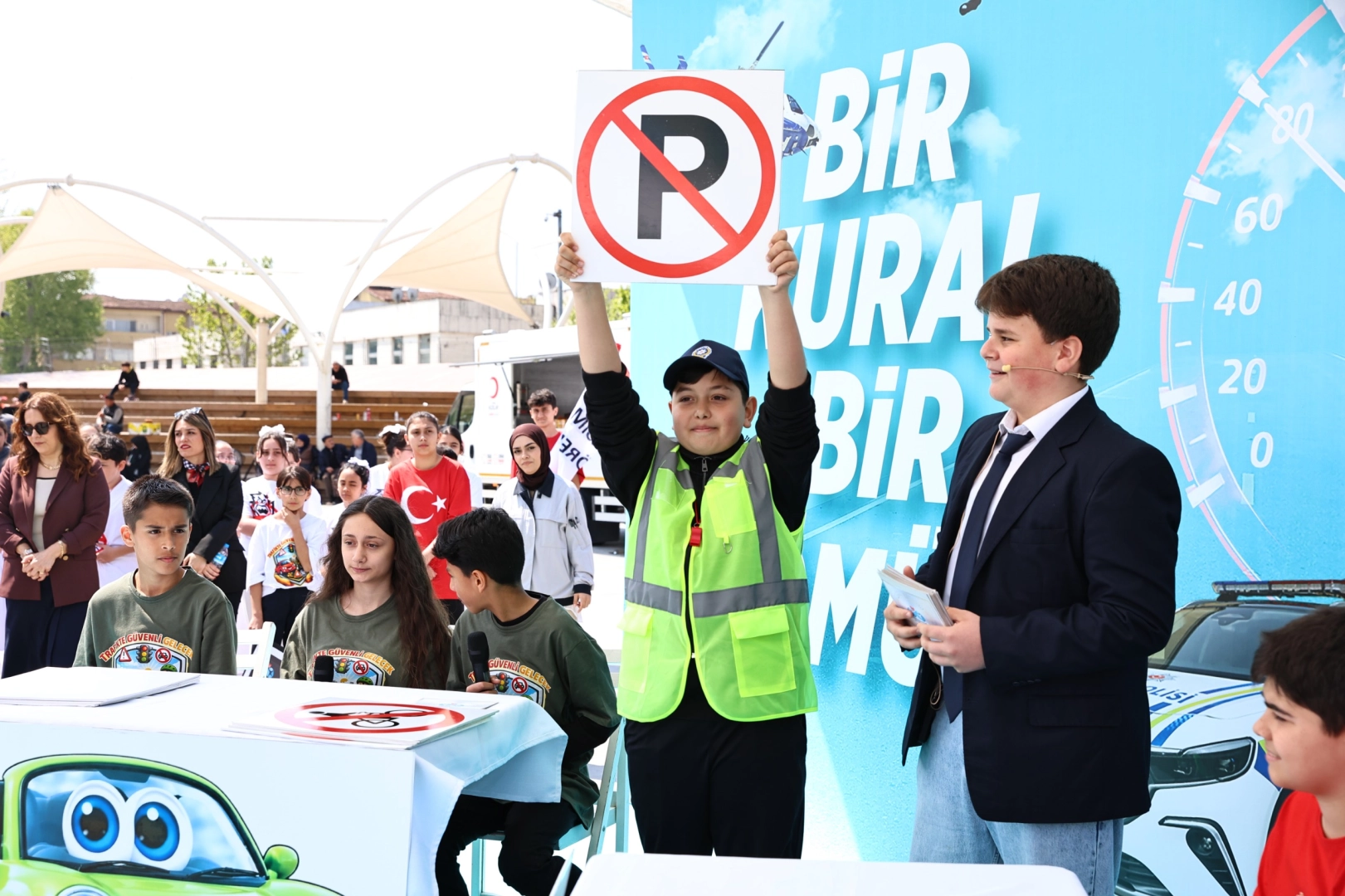 Sakarya'da trafik bilincini pekiştiren yarışma 