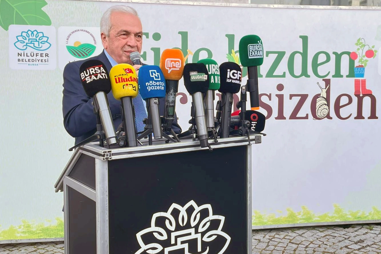 Bursa Nilüfer’de 'fide bizden, ürün sizden' ilgisi 