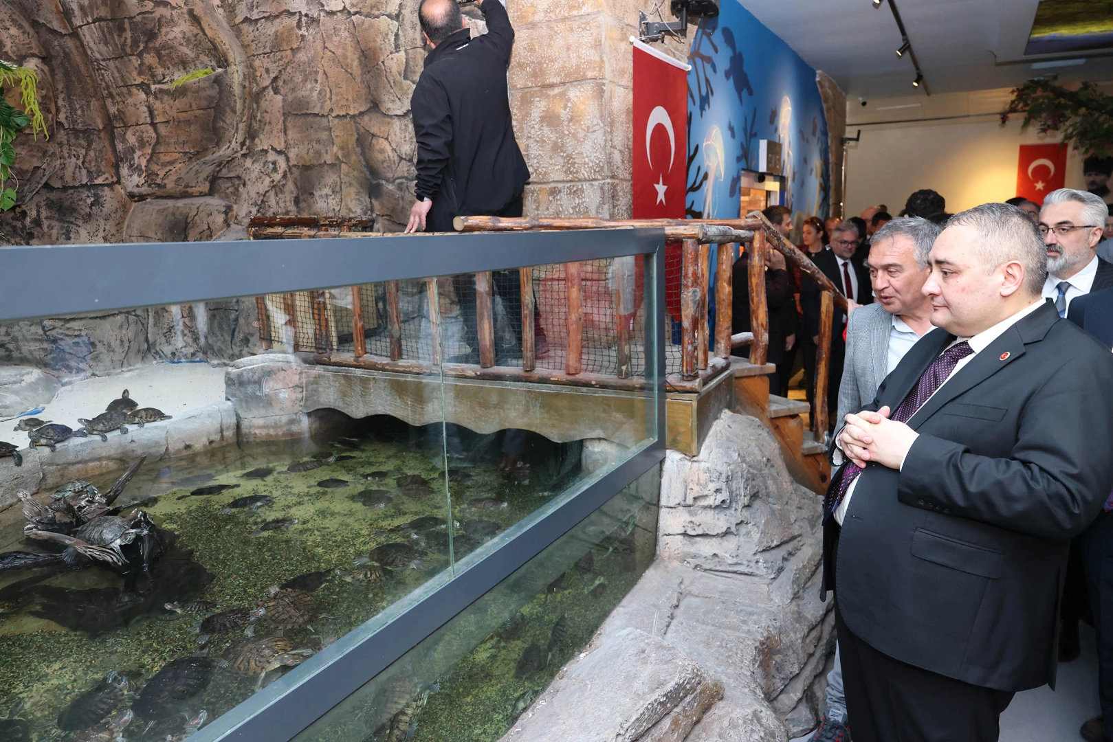 Ankara Keçiören’de yenilenen Deniz Dünyası açıldı 