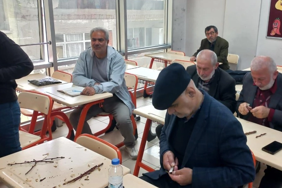 Ordu’da meyve ağaçlarında aşılama kursu devam ediyor 