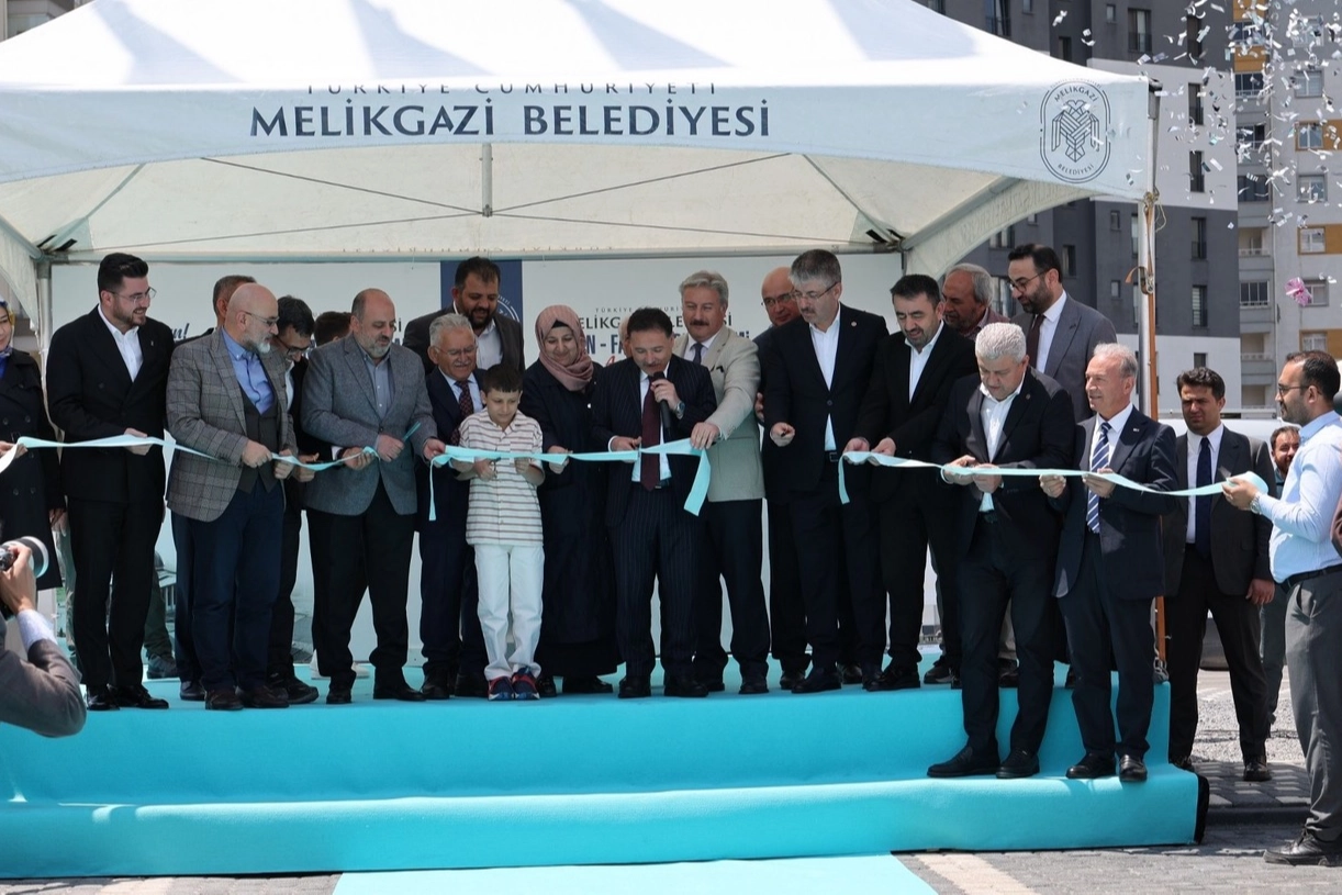 Kayseri Melikgazi'den hayırsever işbirliği ile yeni cami 