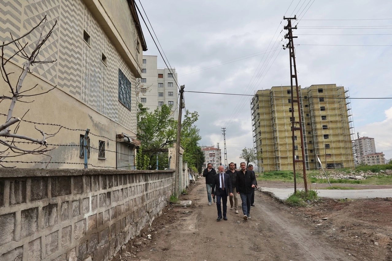 Kayseri Kocasinan'da model mahalle hedefiyle dönüşüm 