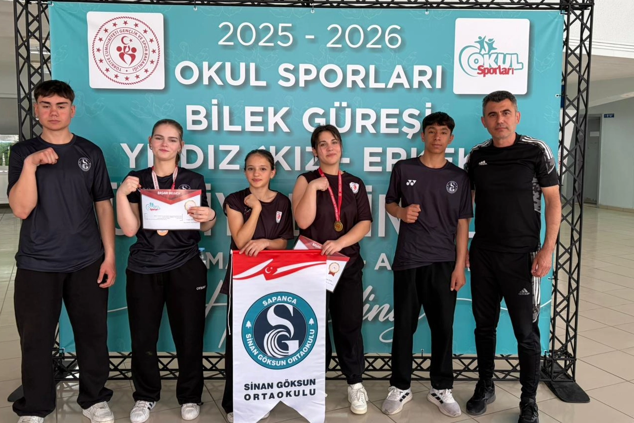 Sakarya Sapanca’dan Türkiye derecesi 