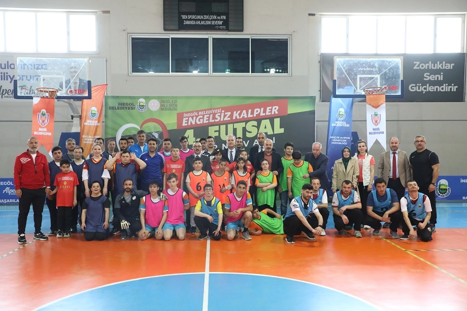 Bursa İnegöl’de engelsiz turnuva coşkusu 