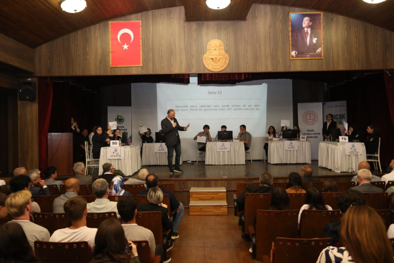 Bursa İnegöl’de gençler bilgileriyle yarıştı 