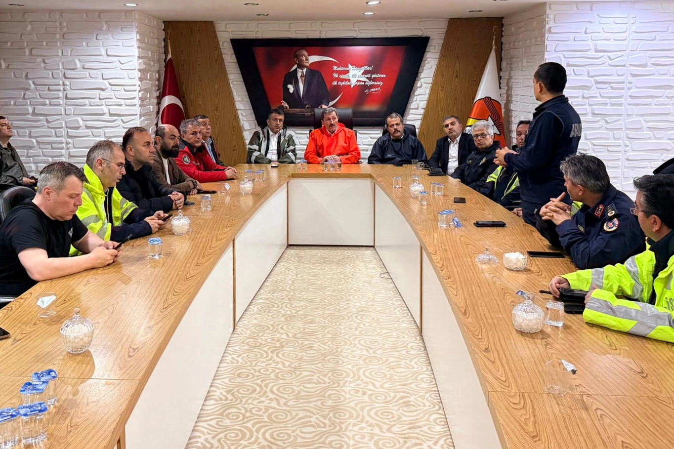 Samsun Havza'da sağanak sonrası koordinasyon sürüyor 
