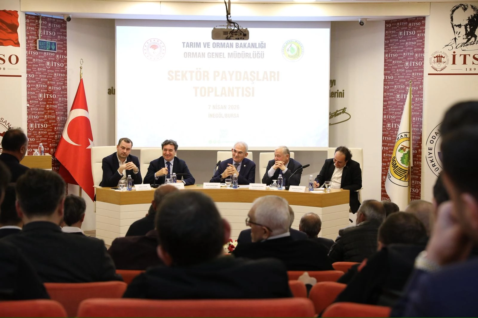 Orman ürünleri sektörü İnegöl’de buluştu 
