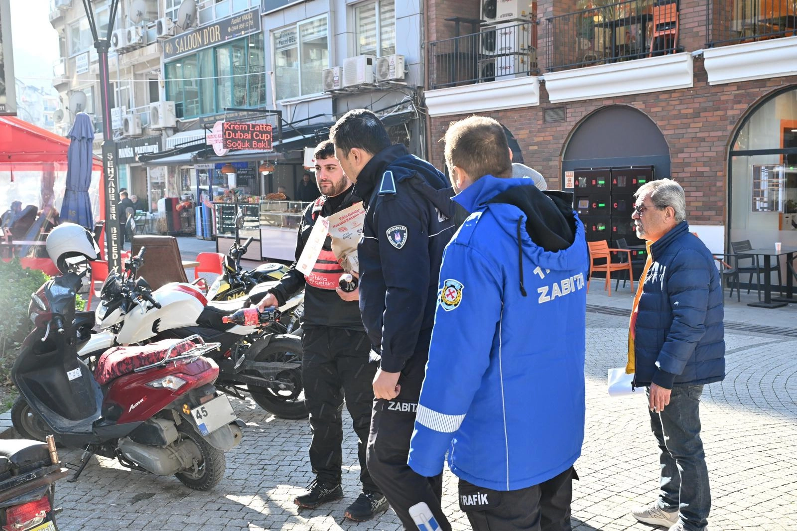 Manisa'da Sevgi Yollarında kameralı denetim 