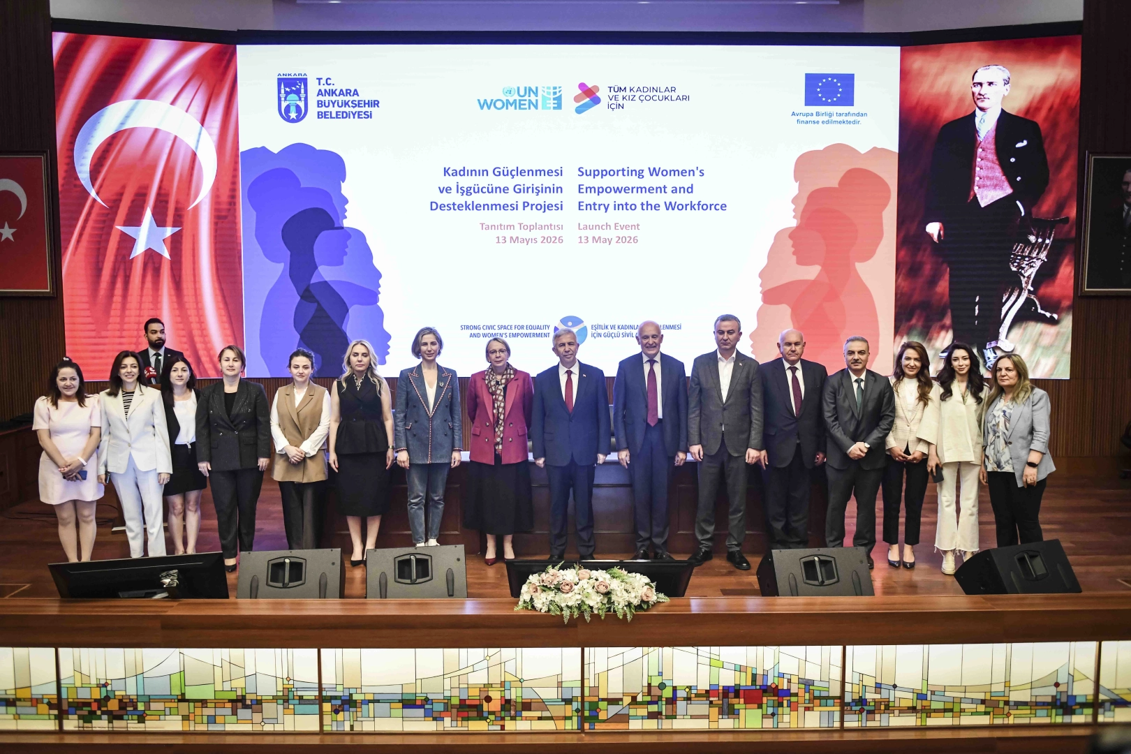 Ankara’da kadının güçlenmesi projesi tanıtıldı 