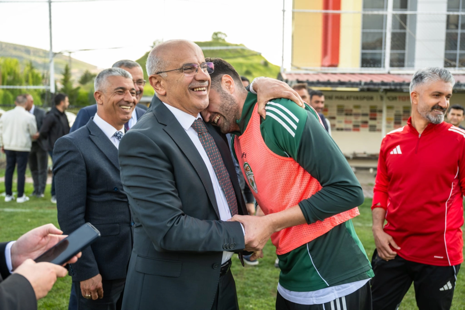 Malatya futboluna Başkan Er’den moral desteği 
