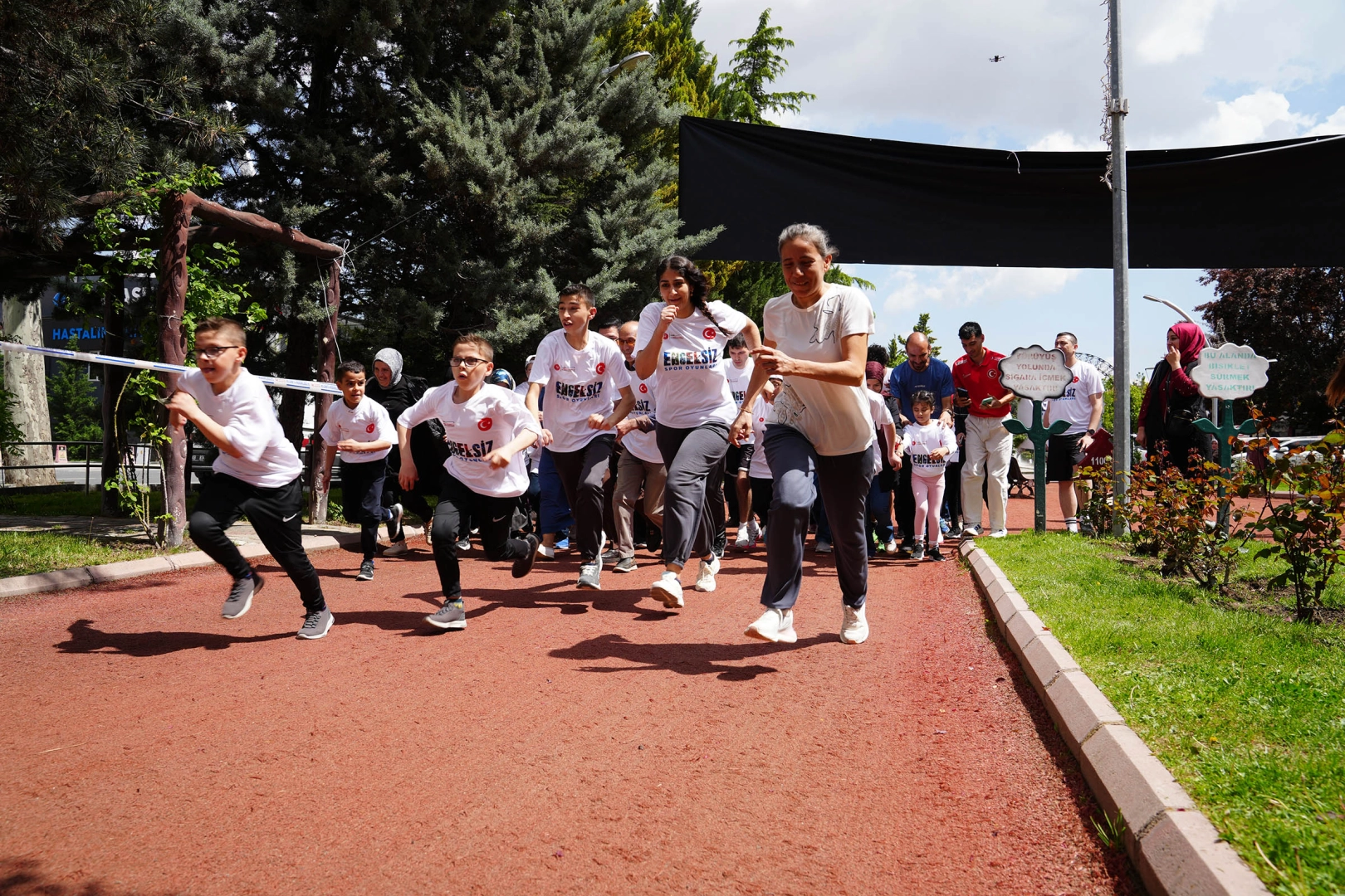 Ankara Keçiören’de engelsiz spor heyecanı 