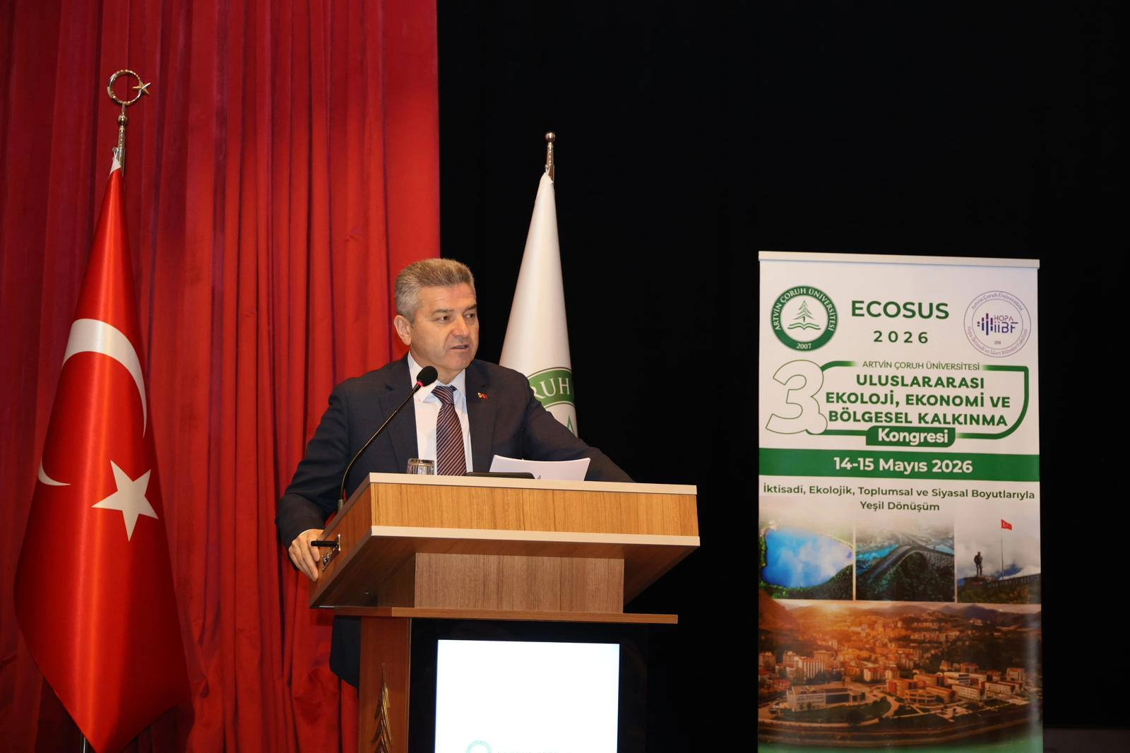 Artvin’de ECOSUS 2026 Kongresi başladı 