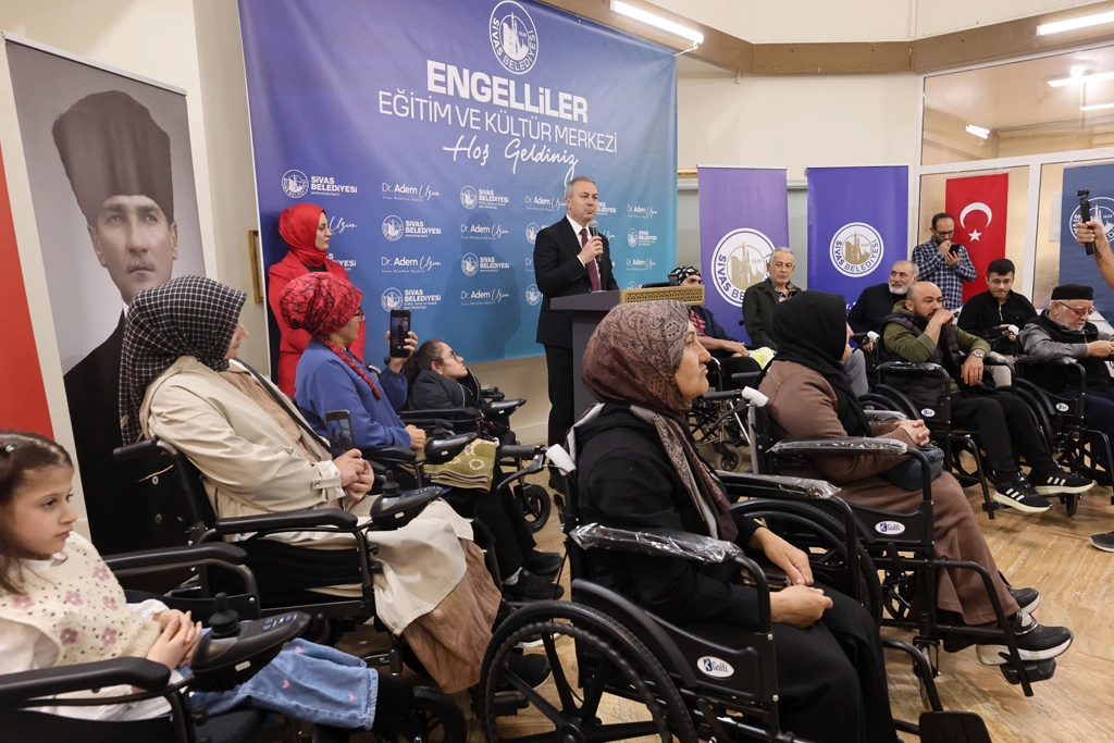 Sivas Belediyesi'nden engelsiz yaşama güçlü destek 