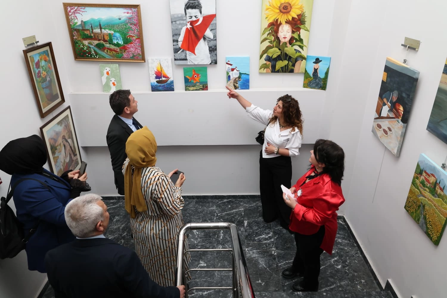 Bursa Osmangazi’de bir yıllık emek sergiye taşındı 