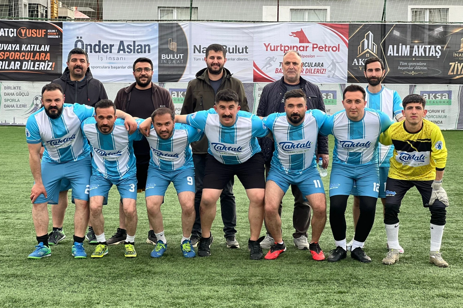 Ortadoğu Gazeteciler Cemiyeti ilk galibiyetini 6 golle aldı 