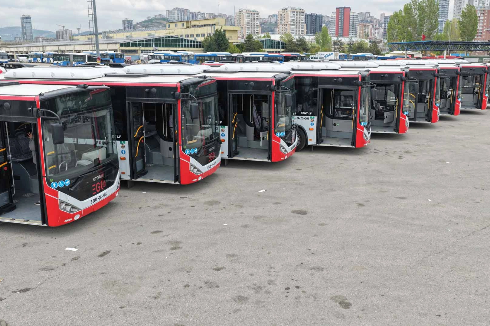 EGO filosuna 10 yeni takviye 