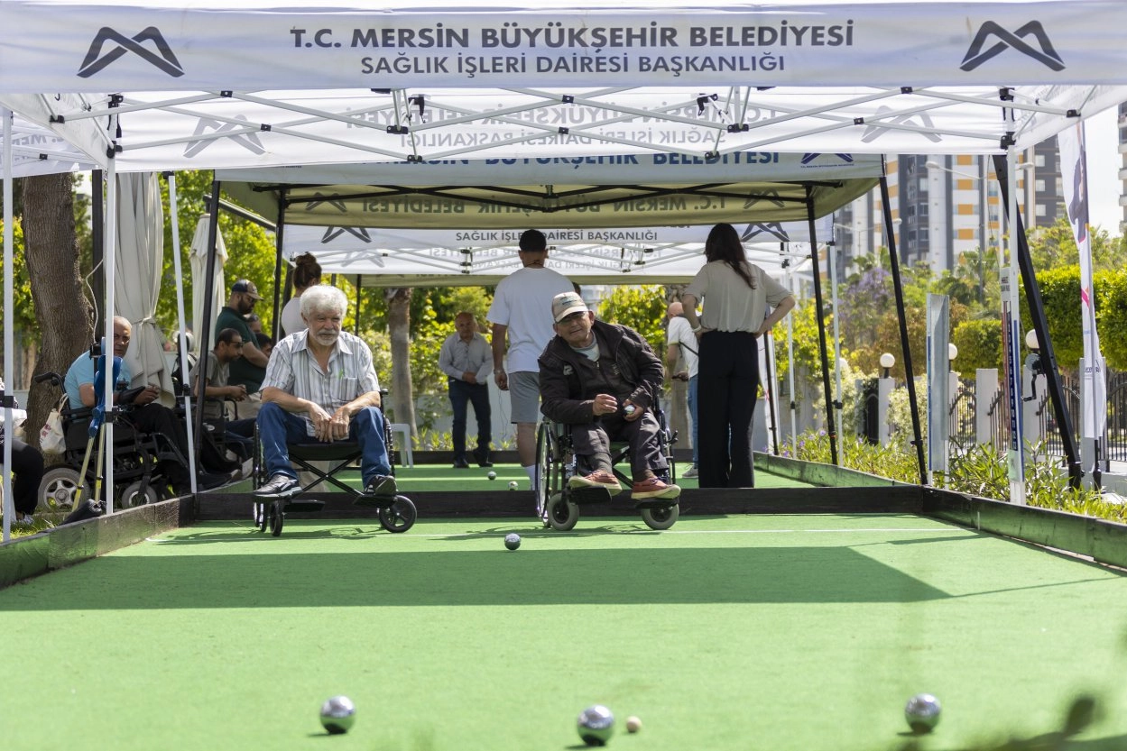 Mersin’de Engelsiz Bocce Turnuvası 