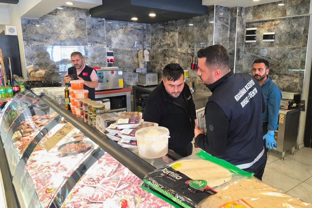 Kayseri Kocasinan'da bayram öncesi kasaplara sıkı denetim 