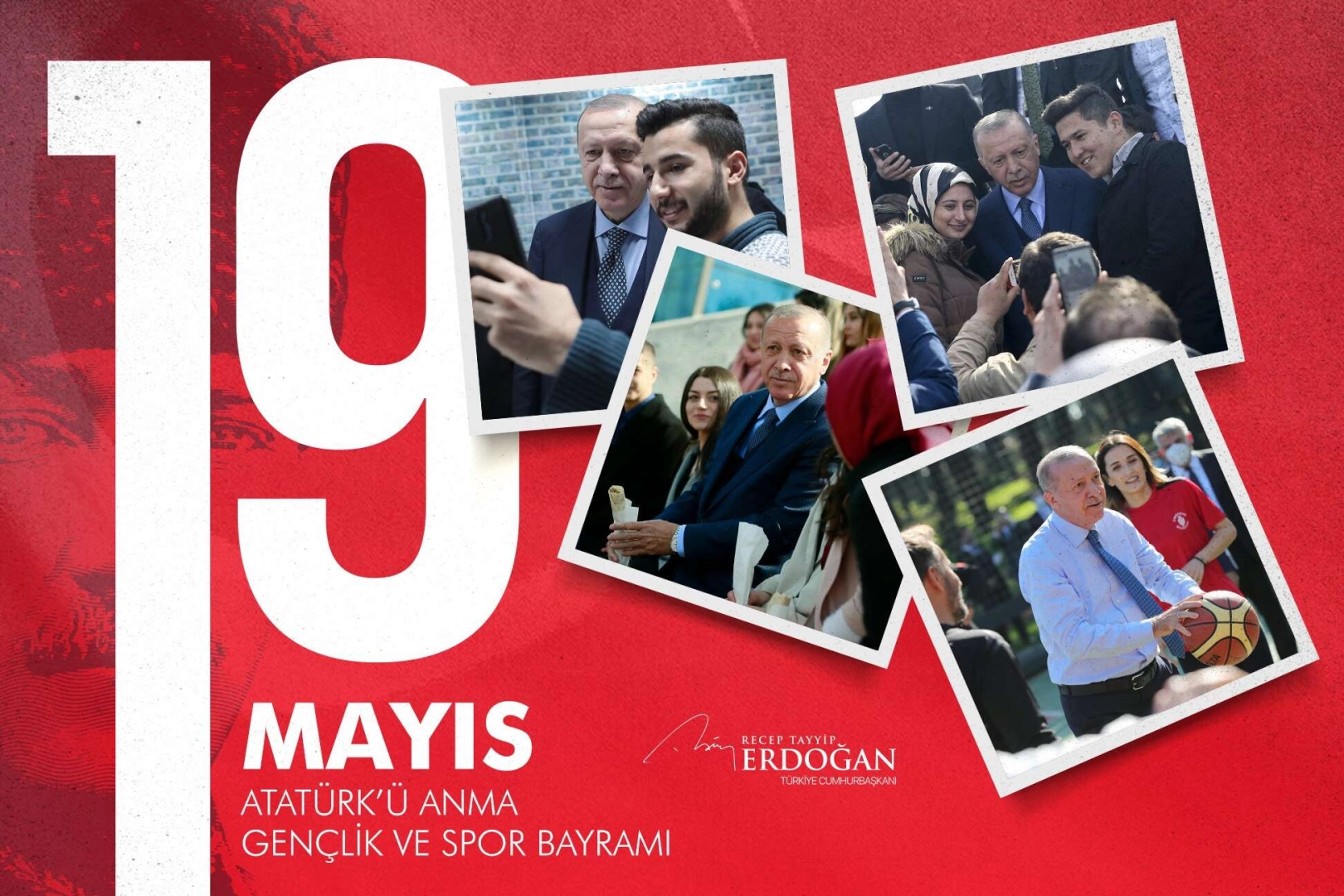 Cumhurbaşkanı Erdoğan’dan 19 Mayıs mesajı 