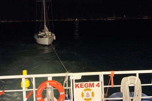 Kınalıada açıklarında korku dolu anlar 