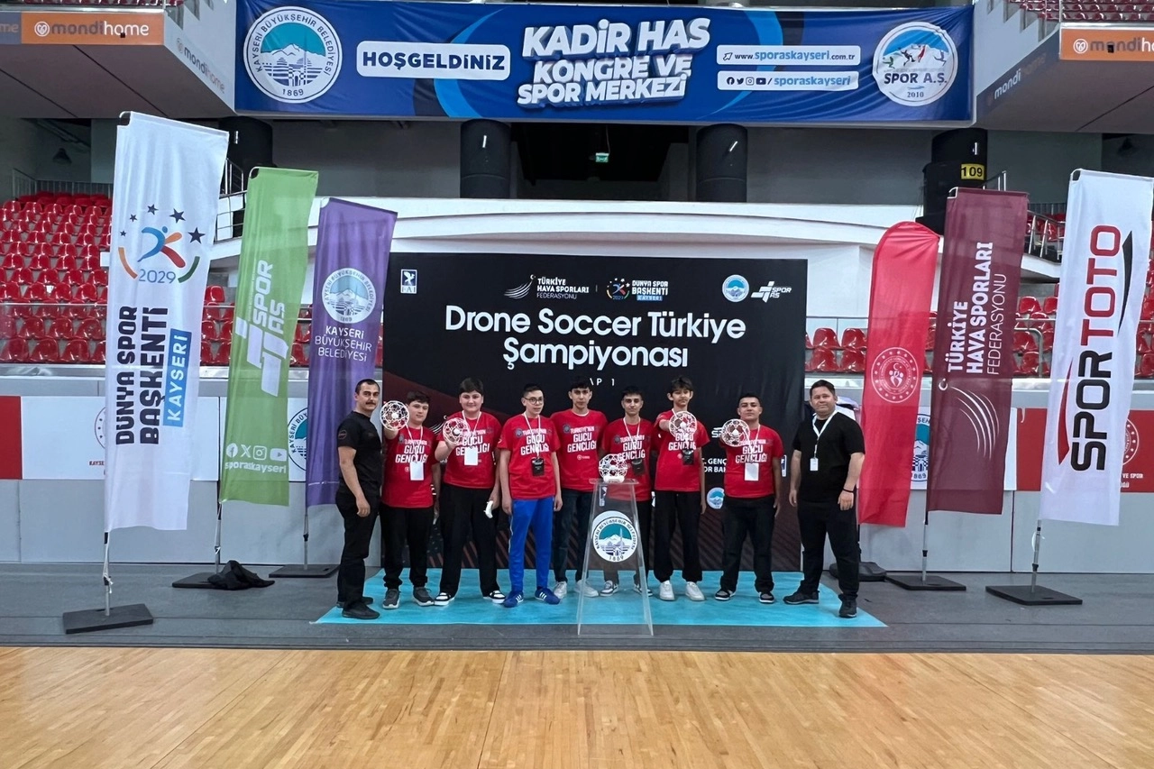 Kayseri'de Drone Soccer Türkiye Şampiyonası heyecanı 