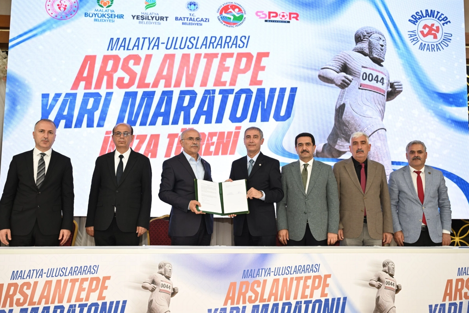 Malatya Arslantepe Yarı Maratonu’nun protokolü imzalandı 