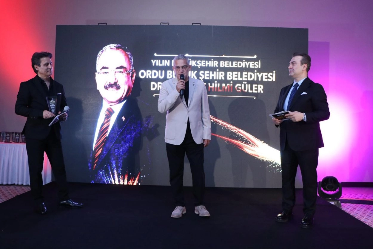 Ordu Büyükşehir Belediyesi, ‘Altın Zirve Ödülü’ne layık görüldü 