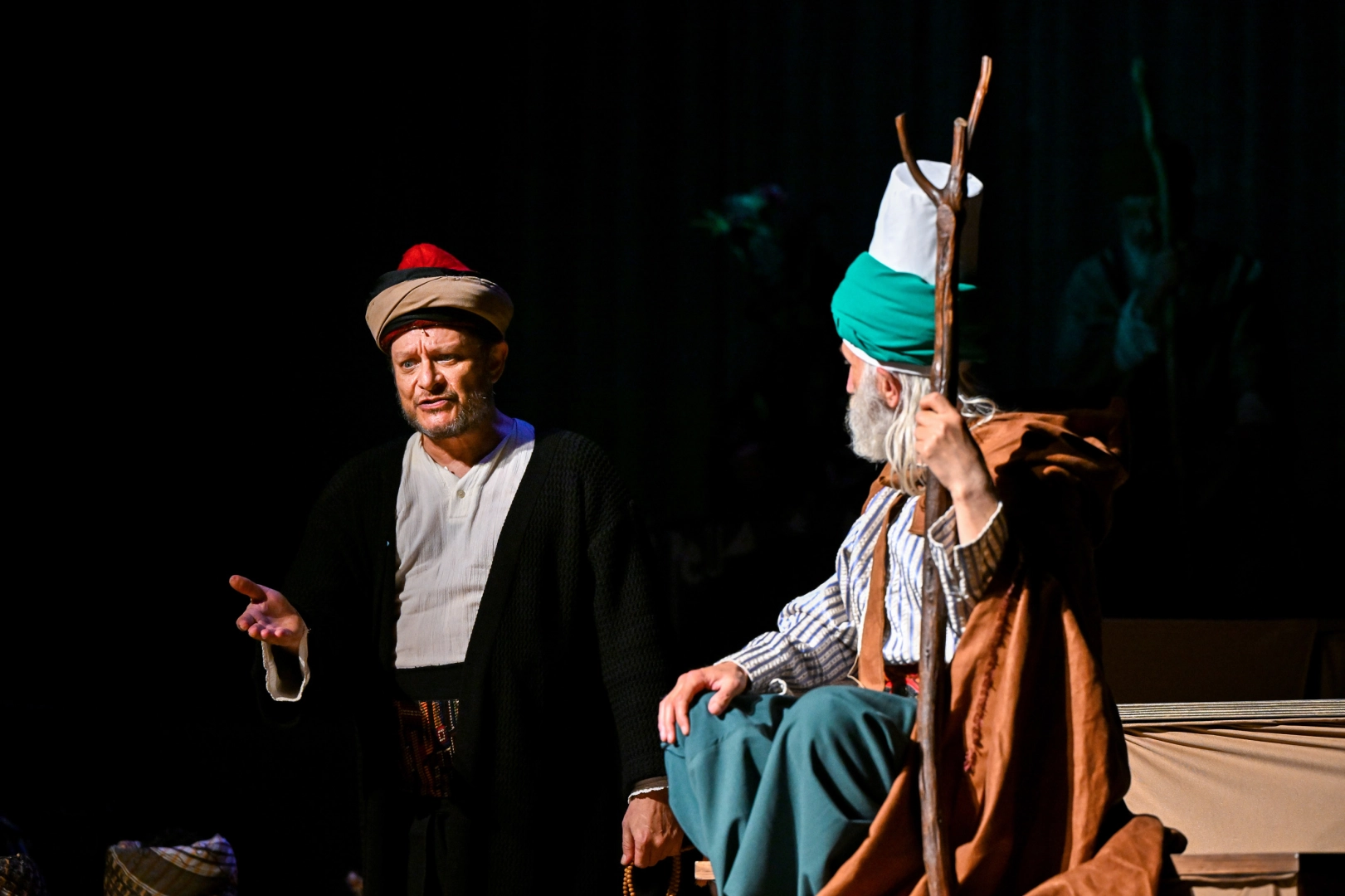 Başkentte Yunus Emre’nin manevi yolculuğu sahneye taşındı 
