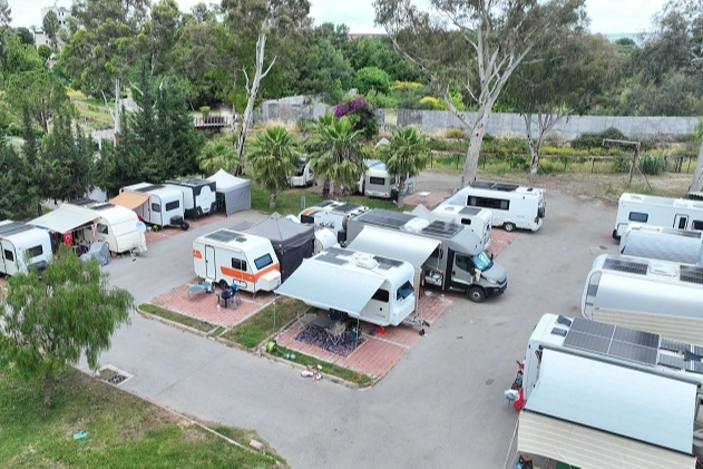Konyaaltı Karavan Park’ta bayram yoğunluğu 