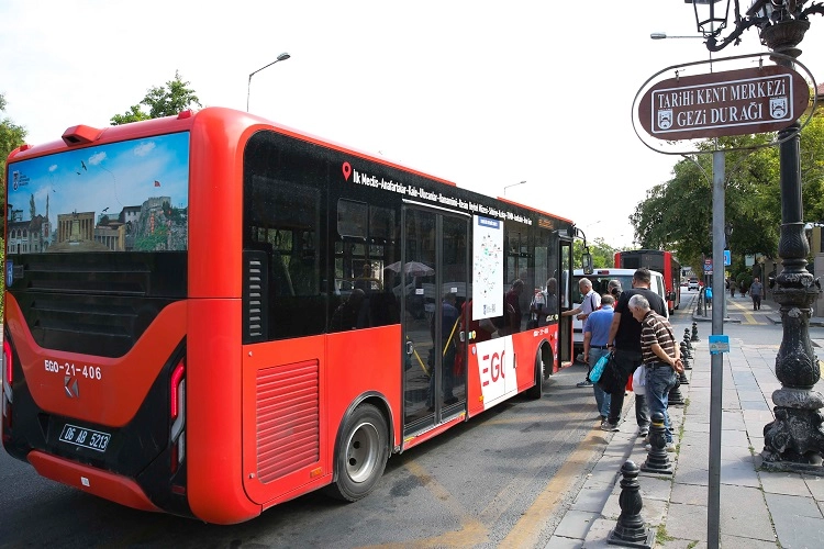 “Başkent Kültür Turu” hattı sefere çıktı 