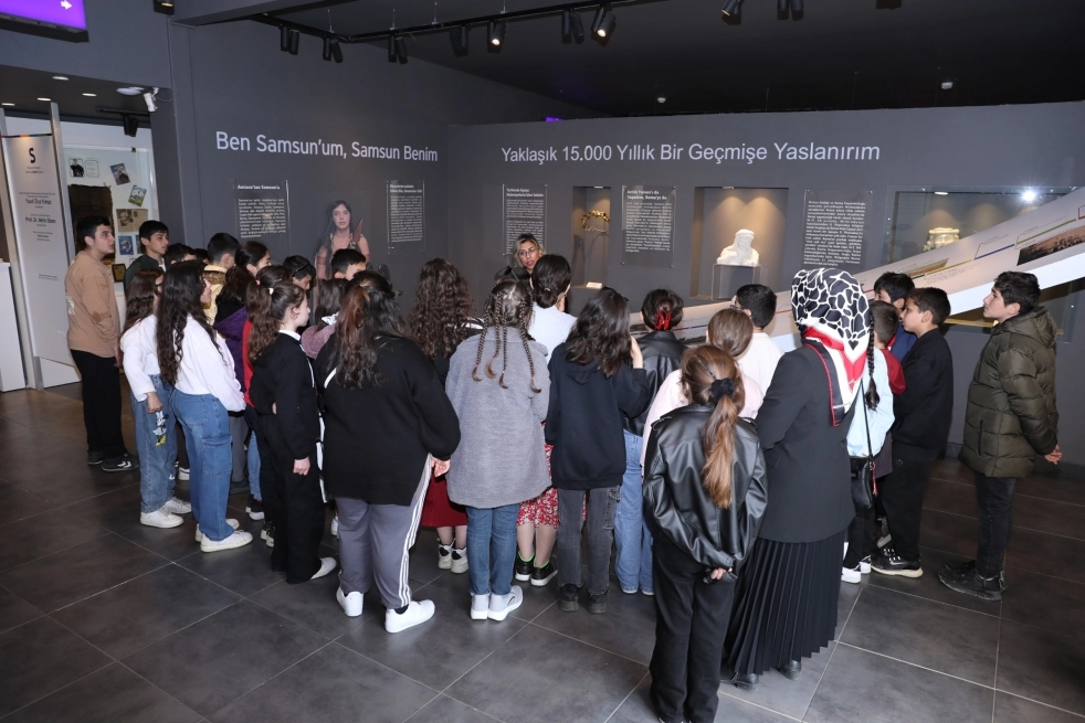 Samsun'da müzelere ziyaretçi akını 