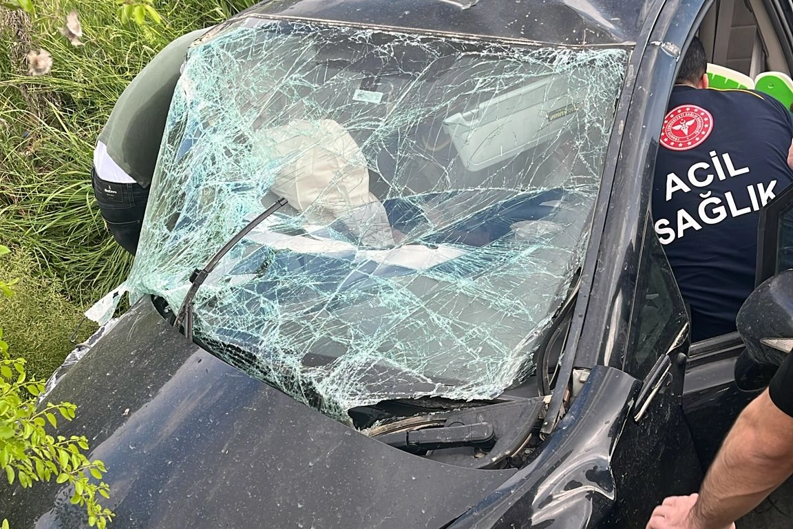 Adıyaman'daki kazada 5 kişi yaralandı 