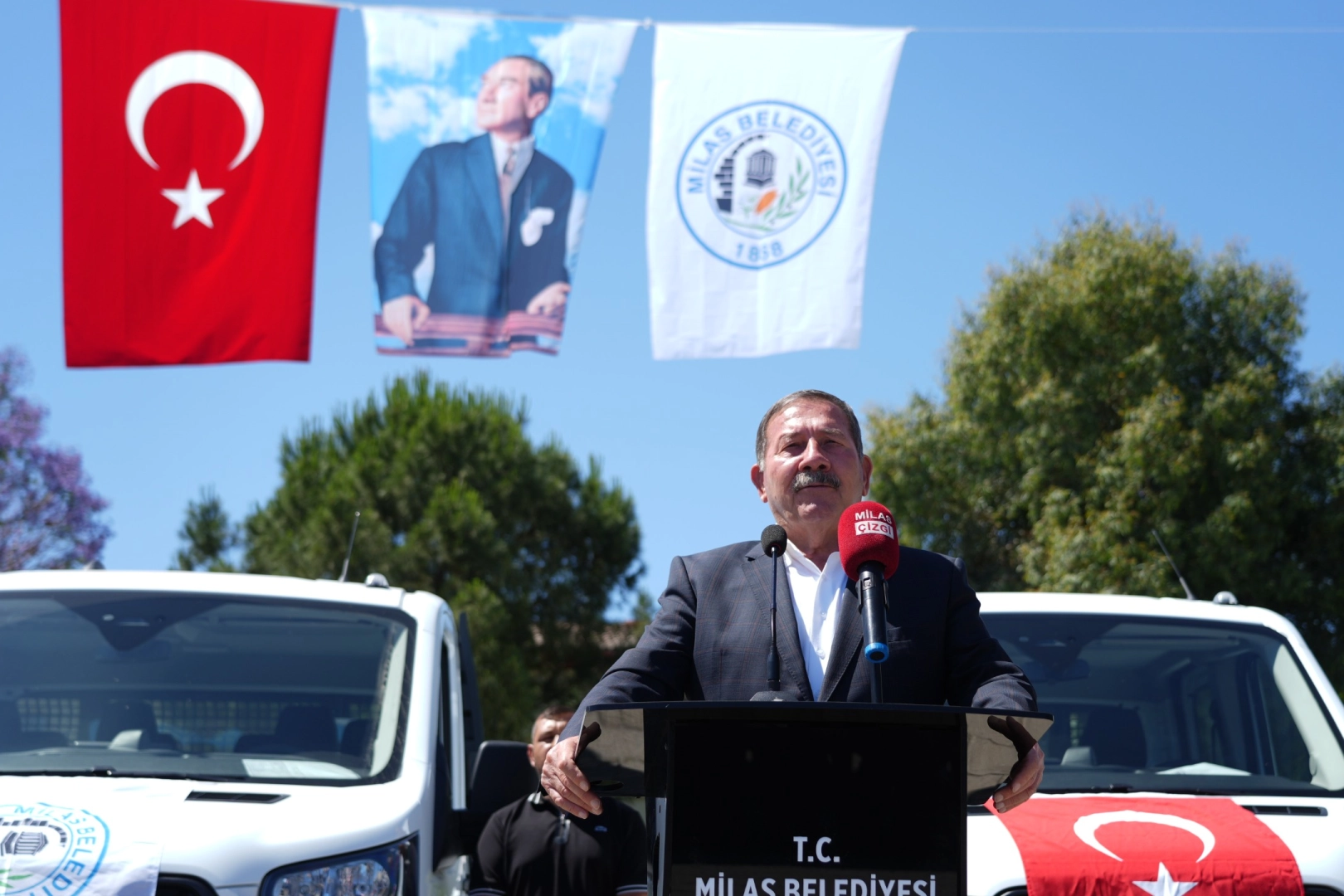 Muğla Milas'ta araç filosuna 7 takviye daha 