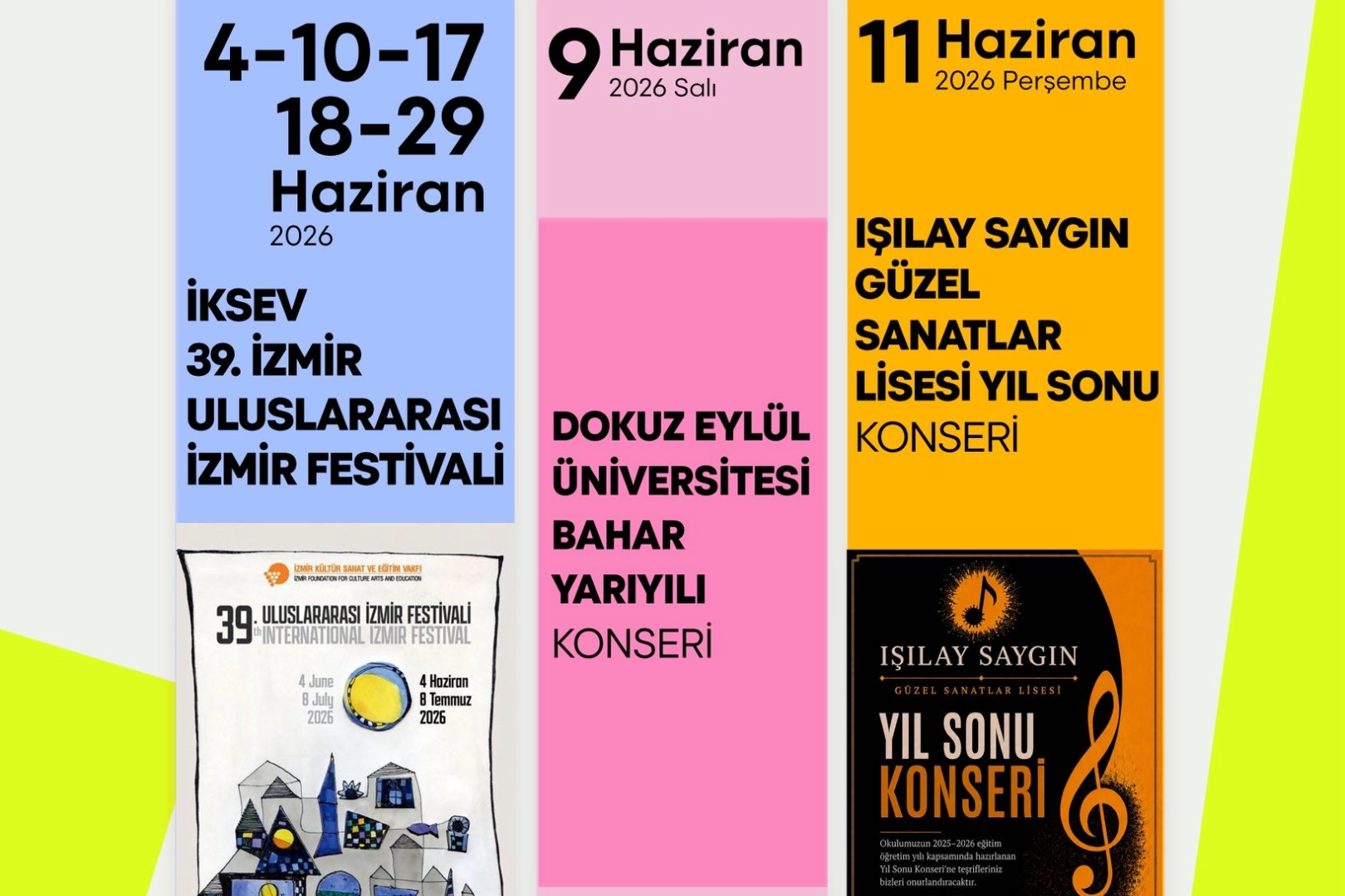İzmir AASSM’de yaz enerjisi 